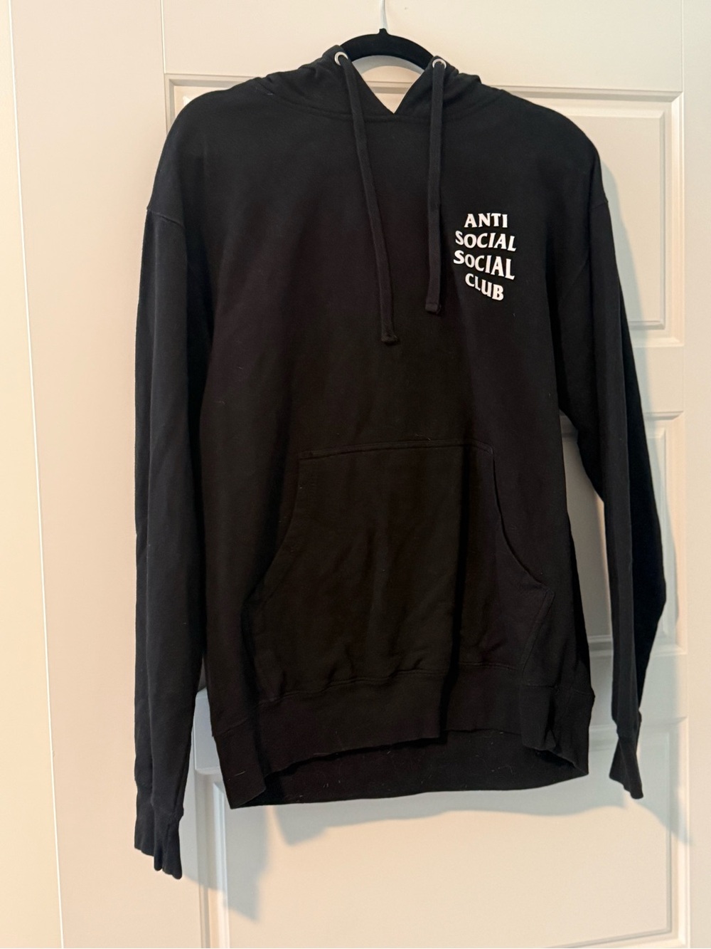 Anti Social Social Club Cherry Blossom Black Pullover Hoodie